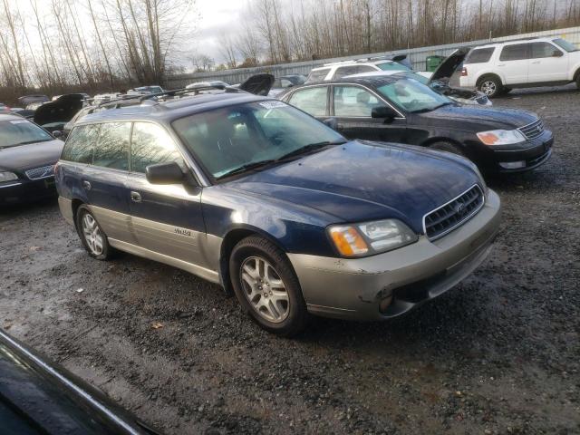 4S3BH675846628168 - 2004 SUBARU LEGACY OUTBACK AWP 蓝色 照片 4