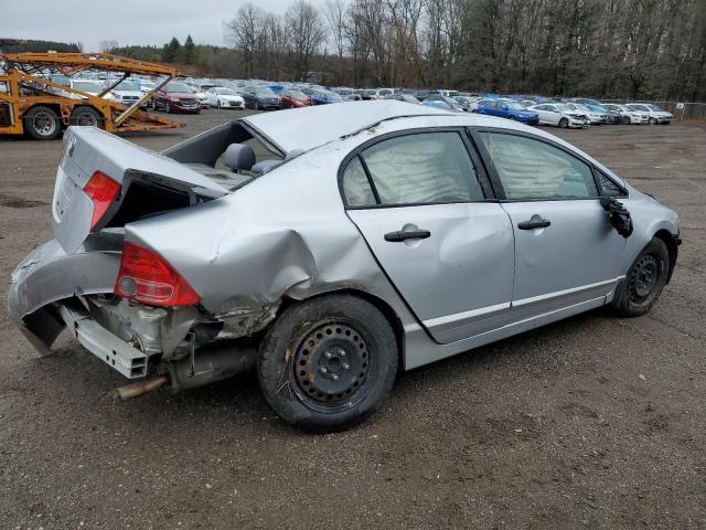 2HGFA15367H043409 - 2007 HONDA CIVIC DX SILVER photo 3