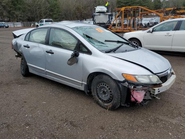 2HGFA15367H043409 - 2007 HONDA CIVIC DX SILVER photo 4