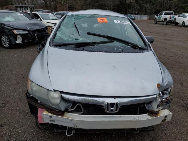 2HGFA15367H043409 - 2007 HONDA CIVIC DX SILVER photo 5