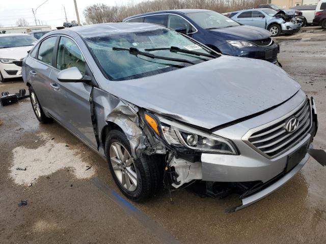 5NPE24AFXFH209395 - 2015 HYUNDAI SONATA SE GRAY photo 4