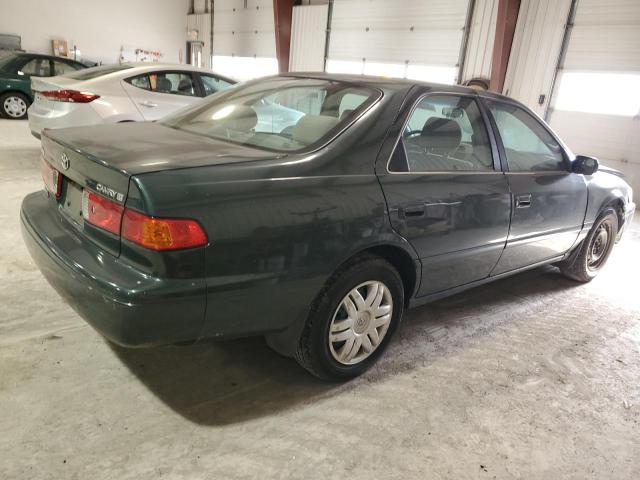 4T1BG22K91U112834 - 2001 TOYOTA CAMRY CE GREEN photo 3