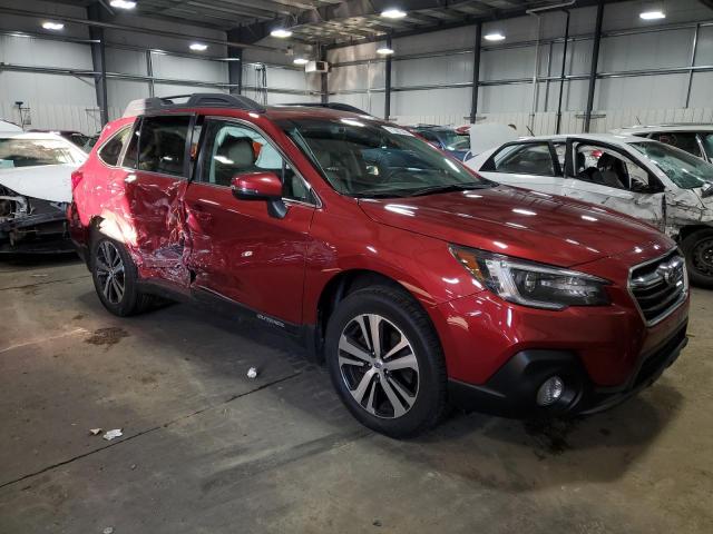 4S4BSANC8K3384022 - 2019 SUBARU OUTBACK 2.5I LIMITED BURGUNDY photo 4