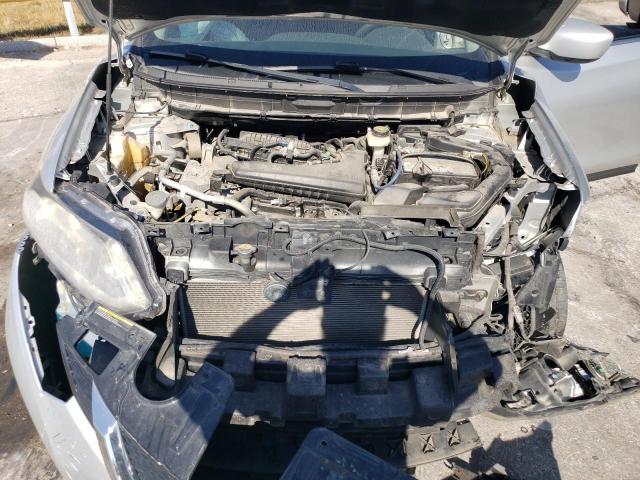 KNMAT2MV1GP613159 - 2016 NISSAN ROGUE S SILVER photo 12