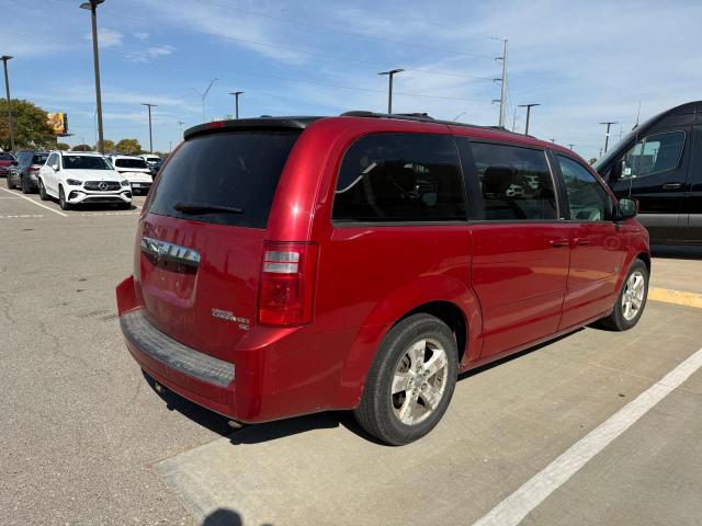 2D8HN44E09R700767 - 2009 DODGE GRAND CARA SE MAROON photo 4