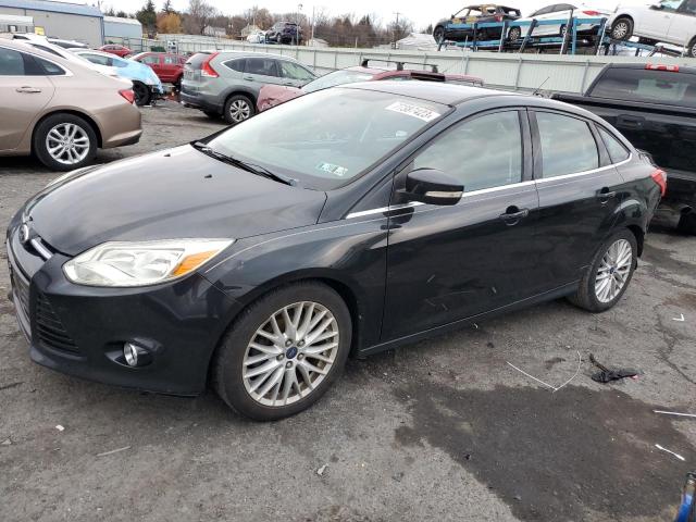 1FADP3J27EL262303 - 2014 FORD FOCUS TITANIUM BLACK photo 1