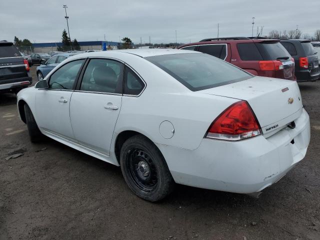 2G1WD5E39F1162973 - 2015 CHEVROLET IMPALA LIM POLICE WHITE photo 2