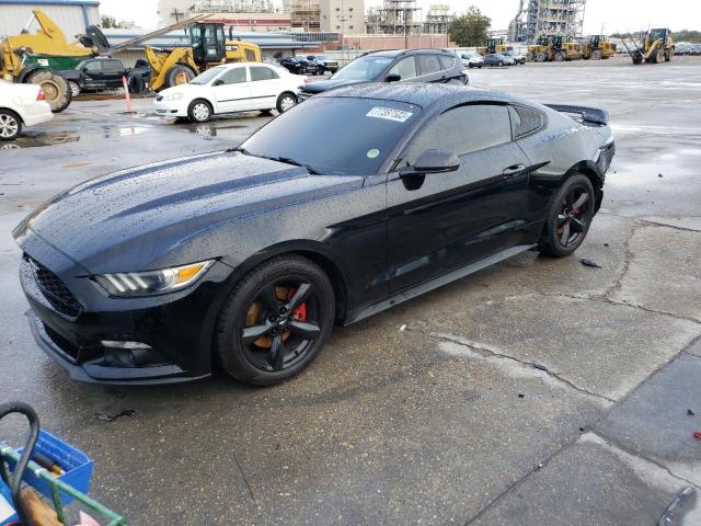 1FA6P8AM0G5201096 - 2016 FORD MUSTANG BLACK photo 1