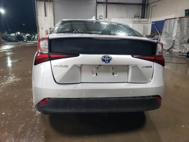 JTDKARFU5K3082300 - 2019 TOYOTA PRIUS SILVER photo 6