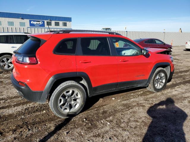 1C4PJMBX2KD484424 - 2019 JEEP CHEROKEE TRAILHAWK RED photo 3