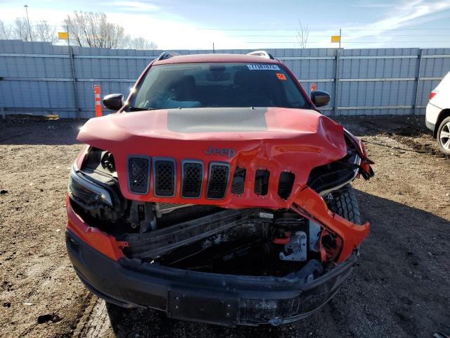 1C4PJMBX2KD484424 - 2019 JEEP CHEROKEE TRAILHAWK RED photo 5