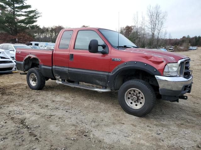 1FTNX21L83EB50919 - 2003 FORD F-250 SUPER DUTY RED photo 4