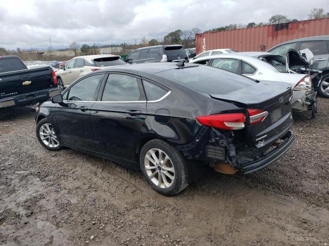 3FA6P0HD1LR160024 - 2020 FORD FUSION SE BLACK photo 2