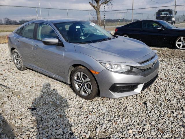 19XFC2F53JE019165 - 2018 HONDA CIVIC LX SILVER photo 4