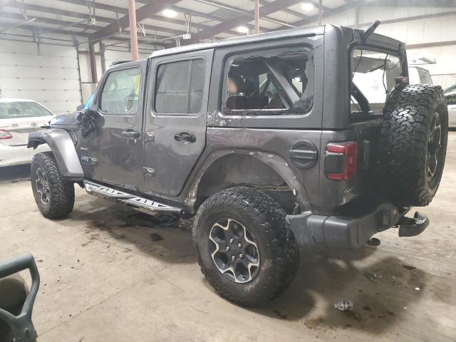 1C4JJXP62MW705860 - 2021 JEEP WRANGLER U SAHARA 4XE GRAY photo 2