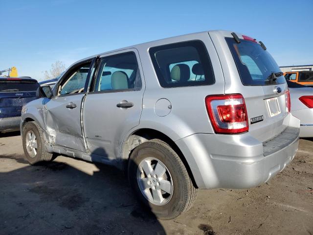 1FMCU02709KC86229 - 2009 FORD ESCAPE XLS SILVER photo 2