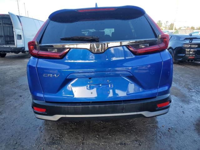 7FARW1H53NE009672 - 2022 HONDA CR-V EX BLUE photo 6