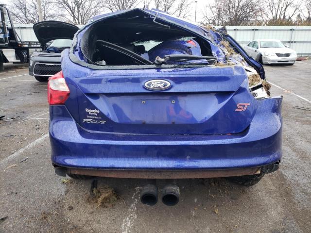 1FADP3L99EL235436 - 2014 FORD FOCUS ST BLUE photo 6