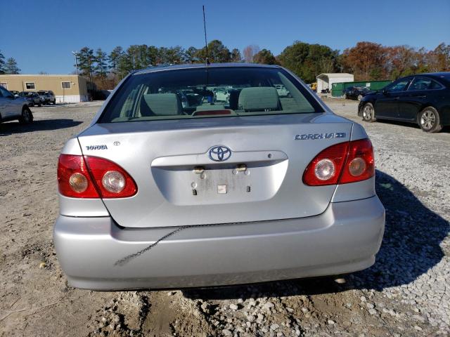 1NXBR32E08Z937052 - 2008 TOYOTA COROLLA CE GRAY photo 6