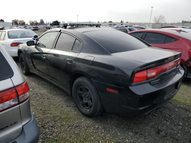 2B3CL1CT3BH540569 - 2011 DODGE CHARGER POLICE BLACK photo 2