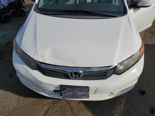 19XFB2F98CE023818 - 2012 HONDA CIVIC EXL თეთრი ფოტო 11