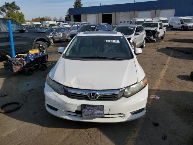 19XFB2F98CE023818 - 2012 HONDA CIVIC EXL თეთრი ფოტო 5