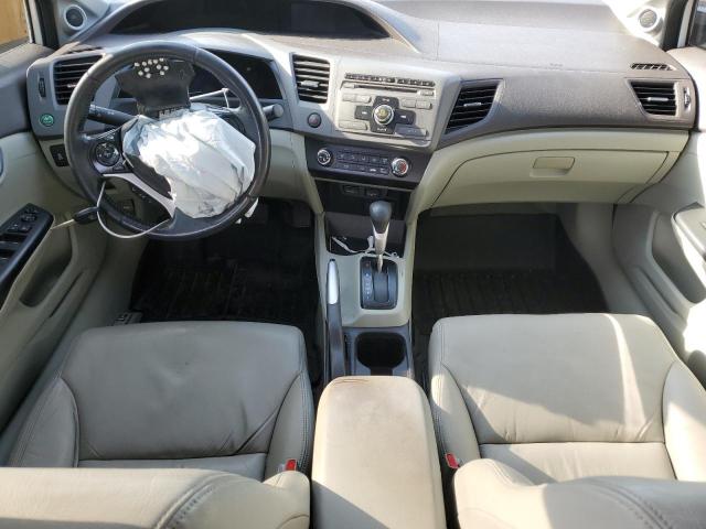 19XFB2F98CE023818 - 2012 HONDA CIVIC EXL თეთრი ფოტო 8