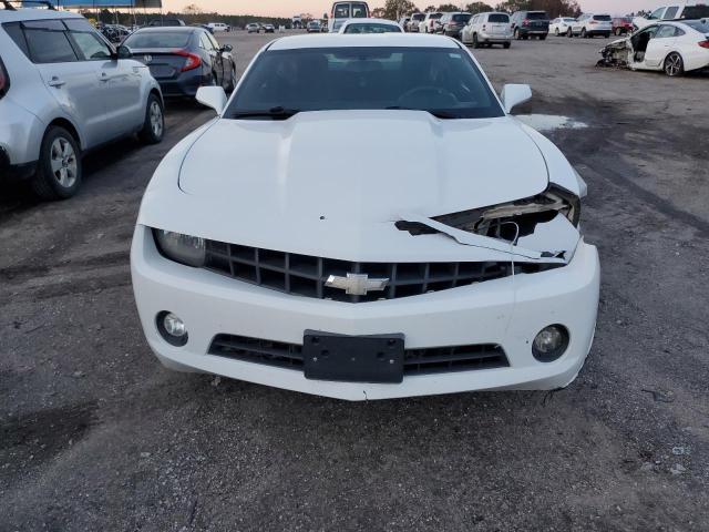 2G1FF1E38C9130127 - 2012 CHEVROLET CAMARO LT WHITE photo 5