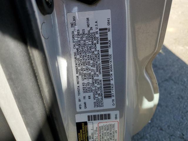 5TETU62NX5Z081836 - 2005 TOYOTA TACOMA PRERUNNER ACCESS CAB SILVER photo 12