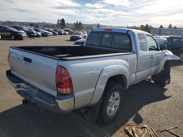 5TETU62NX5Z081836 - 2005 TOYOTA TACOMA PRERUNNER ACCESS CAB SILVER photo 3