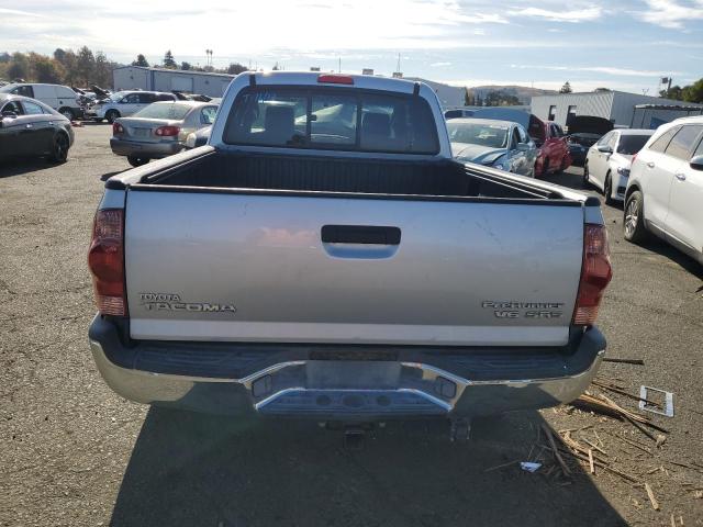 5TETU62NX5Z081836 - 2005 TOYOTA TACOMA PRERUNNER ACCESS CAB SILVER photo 6