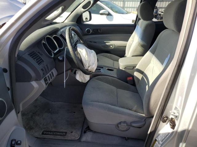 5TETU62NX5Z081836 - 2005 TOYOTA TACOMA PRERUNNER ACCESS CAB SILVER photo 7