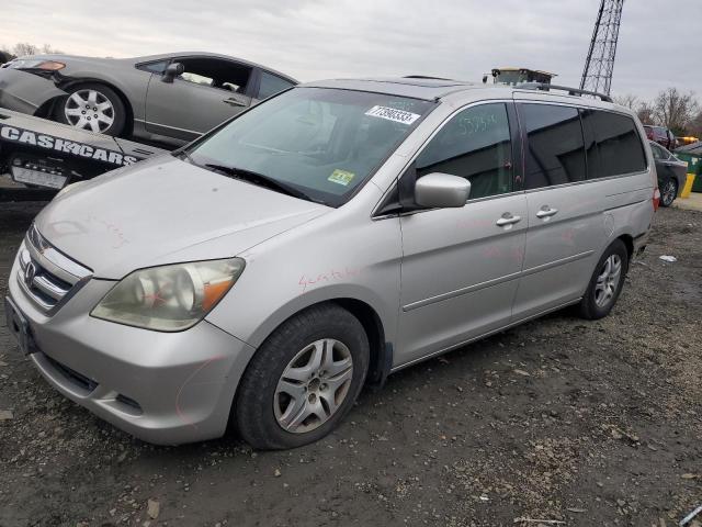 5FNRL38665B422114 - 2005 HONDA ODYSSEY EXL TAN photo 1