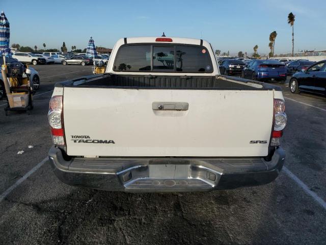 5TFTX4CN3FX053816 - 2015 TOYOTA TACOMA ACCESS CAB WHITE photo 6