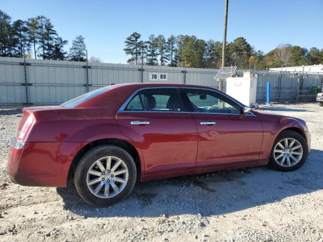 2C3CCAEG1DH644306 - 2013 CHRYSLER 300C RED photo 3