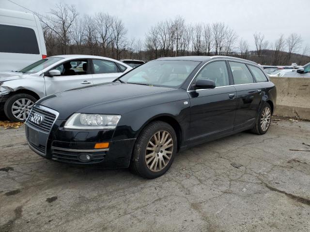 WAUKH74F87N149064 - 2007 AUDI A6 AVANT QUATTRO BLACK photo 1