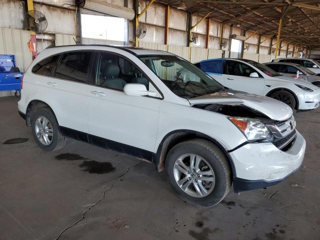 5J6RE3H76BL014508 - 2011 HONDA CR-V EXL WHITE photo 4