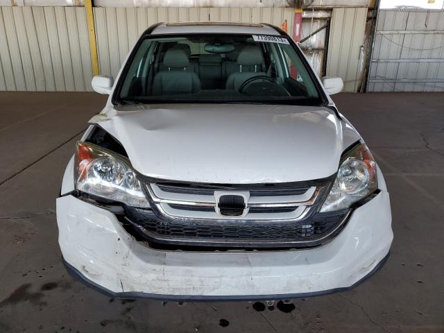 5J6RE3H76BL014508 - 2011 HONDA CR-V EXL WHITE photo 5