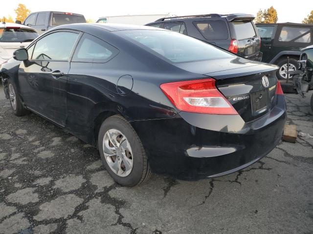 2HGFG3B56DH501753 - 2013 HONDA CIVIC LX BLACK photo 2