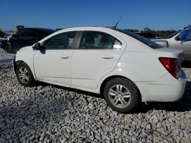 1G1JC5SH6C4101691 - 2012 CHEVROLET SONIC LT WHITE photo 2