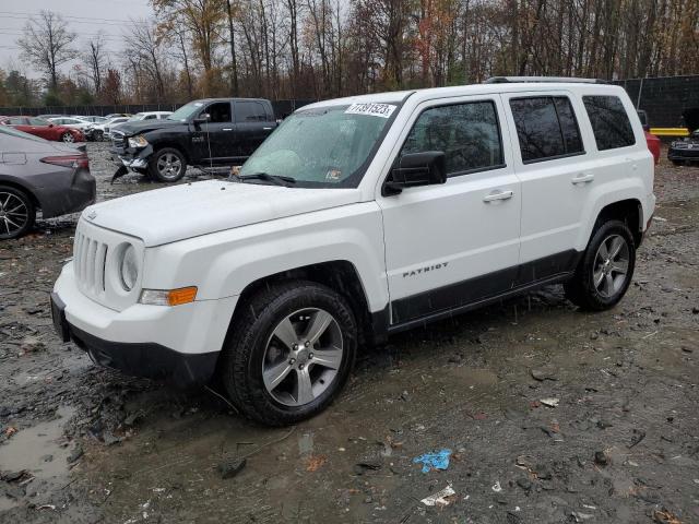 1C4NJRFB5GD809688 - 2016 JEEP PATRIOT LATITUDE WHITE photo 1