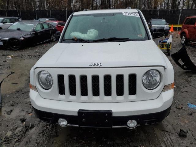 1C4NJRFB5GD809688 - 2016 JEEP PATRIOT LATITUDE WHITE photo 5