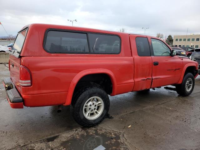 1B7GG22N6YS662146 - 2000 DODGE DAKOTA RED photo 3