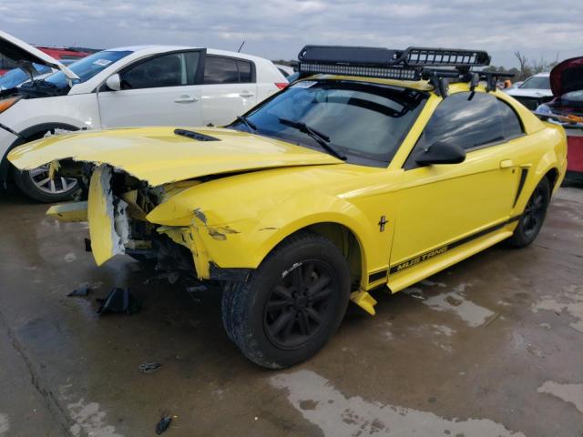 1FAFP40472F153769 - 2002 FORD MUSTANG YELLOW photo 1