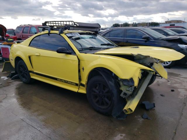 1FAFP40472F153769 - 2002 FORD MUSTANG YELLOW photo 4