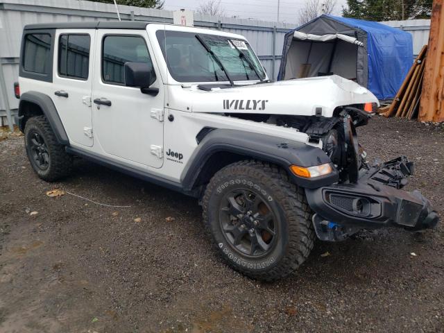 1C4HJXDG3PW525741 - 2023 JEEP WRANGLER SPORT WHITE photo 4