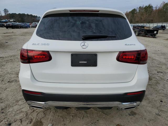 WDC0G8EB1LF754413 - 2020 MERCEDES-BENZ GLC 300 4MATIC WHITE photo 6