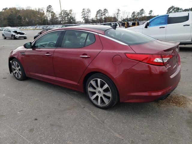 5XXGR4A65DG152133 - 2013 KIA OPTIMA SX BURGUNDY photo 2