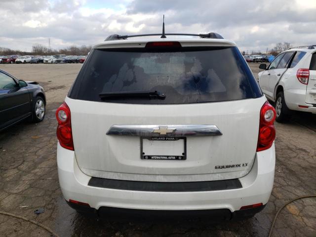 2GNALDEC3B1281392 - 2011 CHEVROLET EQUINOX LT WHITE photo 6