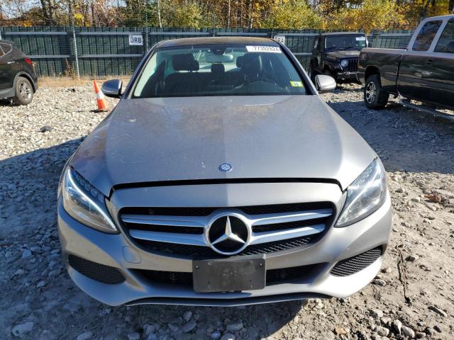 55SWF4KB2FU070168 - 2015 MERCEDES-BENZ C 300 4MATIC GRAY photo 5